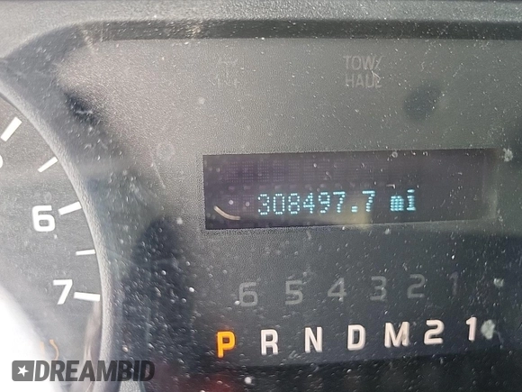 2013 Ford F-150 XL with VIN 1FTFX1EFXDKD06755, listed as a IAAI auction lot 42621066 with 308,497 mi miles and . Bid and sale history available at DreamBid. Image 9.