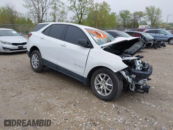 2022 Chevrolet Equinox LS with VIN 3GNAXHEV9NS213412, listed as a IAAI auction lot 42179897 with 51,681 mi miles and . Bid and sale history available at DreamBid. Image 1.