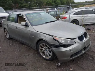 2004 BMW 5 Series 525i with VIN WBANA53544B854424, listed as a IAAI auction lot 40437905 with 999,999 mi miles. Bid and sale history available at carsss.com. Image 1.