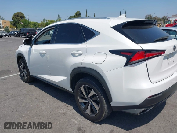 2021 Lexus NX 300 with VIN JTJGARBZ7M5028332, listed as a IAAI auction lot 42575519 with 49,831 mi miles and . Bid and sale history available at DreamBid. Image 3.