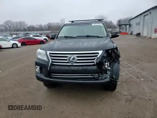 2015 Lexus LX 570 with VIN JTJHY7AX7F4184982, listed as a Copart auction lot 83942454 with 140,524 mi miles and Salvage Title. Bid and sale history available at DreamBid. Image 11.