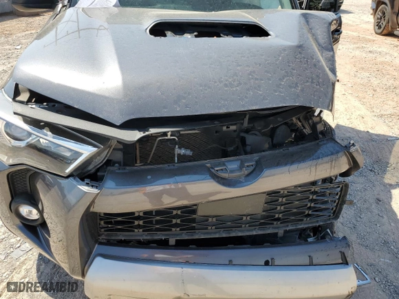 2022 Toyota 4Runner TRD Off Road with VIN JTEPU5JR7N6017701, listed as a Copart auction lot 68123054 with 0 mi miles and Salvage Title. Bid and sale history available at carsss.com. Image 12.