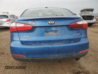 2015 Kia Forte EX with VIN KNAFX4A85F5304855, listed as a Copart auction lot 47529725 with 105,489 mi miles and Salvage Title. Bid and sale history available at carsss.com. Image 6.