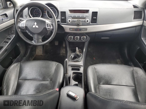 2012 Mitsubishi Lancer ES with VIN JA32U2FU7CU606426, listed as a Copart auction lot 52985355 with 261,158 mi miles and Salvage Title. Bid and sale history available at DreamBid. Image 8.