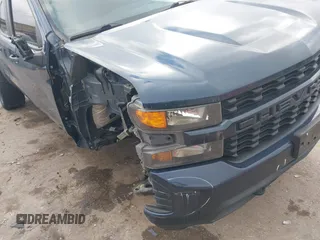 2020 Chevrolet Silverado 1500 Custom with VIN 1GCRWBEHXLZ339073, listed as a IAAI auction lot 41508633 with 90,672 mi miles. Bid and sale history available at carsss.com. Image 6.