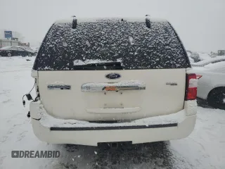 2008 Ford Expedition EL Limited with VIN 1FMFK20598LA66421, listed as a Copart auction lot 87637235 with 235,237 mi miles and Salvage Title. Bid and sale history available at carsss.com. Image 6.