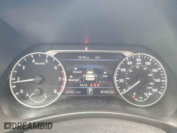 2021 Nissan Sentra SV with VIN 3N1AB8CV0MY312743, listed as a Copart auction lot 44067945 with 60,432 mi miles and Salvage Title. Bid and sale history available at DreamBid. Image 9.