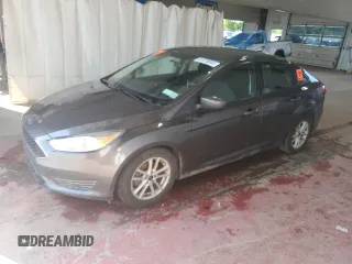 2018 Ford Focus SE with VIN 1FADP3F25JL257815, listed as a Copart auction lot 61978045 with 62,328 mi miles and Salvage title. Bid and sale history available at DreamBid. Image 1.