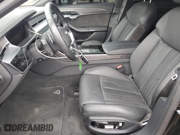 2020 Audi A8 L with VIN WAU8EAF87LN004879, listed as a Copart auction lot 74777573 with 28,303 mi miles. Bid and sale history available at carsss.com. Image 7.