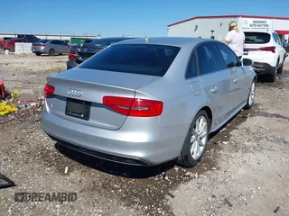 2014 Audi A4 Premium Plus with VIN WAUEFAFL1EN024178, listed as a IAAI auction lot 41744161 with 49,675 mi miles. Bid and sale history available at carsss.com. Image 4.