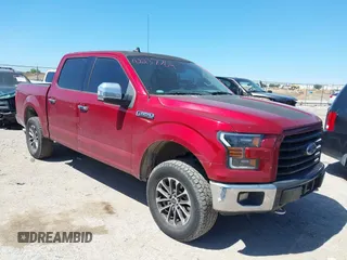 2017 Ford F-150 XL with VIN 1FTEW1EG4HKE48080, listed as a IAAI auction lot 42237764 with 192,505 mi miles and . Bid and sale history available at DreamBid. Image 1.