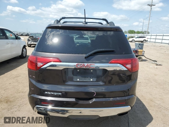 2018 GMC Acadia Denali with VIN 1GKKNXLS9JZ200084, listed as a Copart auction lot 60798145 with 170,029 mi miles and Salvage title. Bid and sale history available at DreamBid. Image 6.