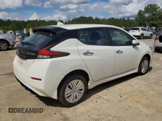 2018 Nissan LEAF SV with VIN 1N4AZ1CP9JC302563, listed as a Copart auction lot 56521215 with 104,124 mi miles and Clean title. Bid and sale history available at DreamBid. Image 3.