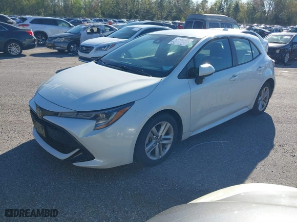 2020 Toyota Corolla Hatchback SE with VIN JTND4RBE8L3089351, listed as a IAAI auction lot 41792319 with 158,107 mi miles. Bid and sale history available at carsss.com. Image 17.