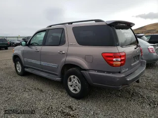 2002 Toyota Sequoia Limited with VIN 5TDZT38A72S093306, listed as a Copart auction lot 86408784 with 0 mi miles and Salvage Title. Bid and sale history available at carsss.com. Image 2.