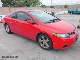 2007 Honda Civic Cpe EX with VIN 2HGFG12897H516122, listed as a IAAI auction lot 42078261 with 169,544 mi miles. Bid and sale history available at carsss.com. Image 1.