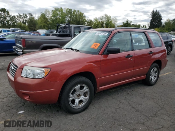 2006 Subaru Forester 2.5 X with VIN JF1SG63666G736146, listed as a Copart auction lot 75563734 with 177,229 mi miles and Salvage Title. Bid and sale history available at carsss.com. Image 1.