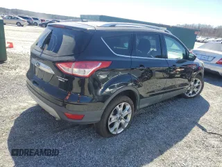 2016 Ford Escape Titanium with VIN 1FMCU9J98GUA77653, listed as a Copart auction lot 49594515 with 186,002 mi miles and Salvage Title. Bid and sale history available at DreamBid. Image 3.