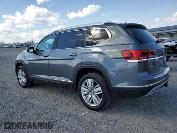 2019 Volkswagen Atlas SEL Premium z VIN 1V2NR2CA5KC524661, wystawiony jako Copart lot #50815745 z przebiegiem 134 940 mil mil oraz Szkoda całkowita • Salvage title. Historia ofert i sprzedaży dostępna na DreamBid. Obrazek 2.