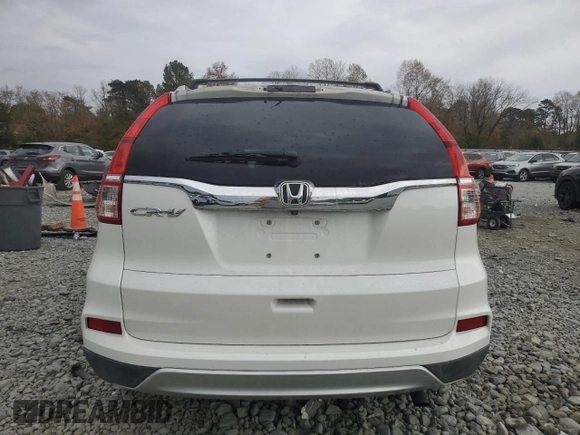 2015 Honda CR-V EX-L with VIN 5J6RM3H71FL010553, listed as a Copart auction lot 77913154 with 146,533 mi miles and Salvage Title. Bid and sale history available at carsss.com. Image 6.