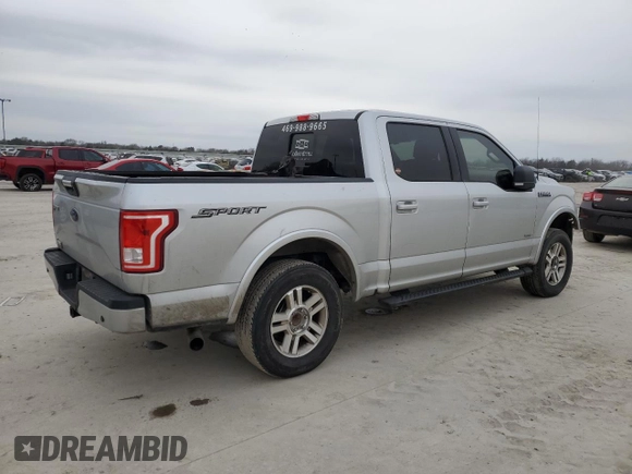 2016 Ford F-150 XL with VIN 1FTEW1CG2GKD29901, listed as a Copart auction lot 44783715 with 198,061 mi miles and Salvage Title. Bid and sale history available at DreamBid. Image 3.