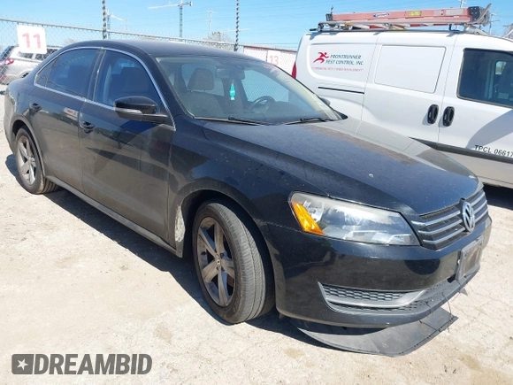 2014 Volkswagen Passat Wolfsburg Edition with VIN 1VWAS7A30EC041800, listed as a IAAI auction lot 41769648 with 120,645 mi miles and . Bid and sale history available at DreamBid. Image 1.
