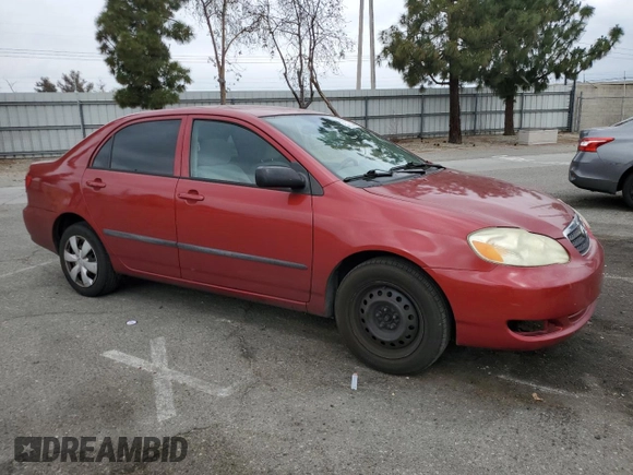2005 Toyota Corolla CE with VIN 1NXBR32E15Z459056, listed as a Copart auction lot 54561445 with 143,981 mi miles and Salvage Title. Bid and sale history available at DreamBid. Image 4.
