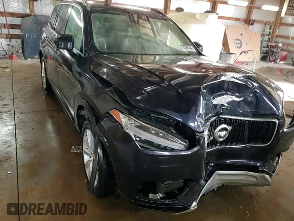 2016 Volvo XC90 T6 Momentum with VIN YV4A22PK4G1034994, listed as a Copart auction lot 77594144 with Not Provided miles and Salvage Title. Bid and sale history available at carsss.com. Image 14.