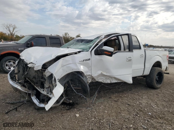 2013 Ford F-150 XLT with VIN 1FTFW1E61DFB29914, listed as a Copart auction lot 77482844 with 194,760 mi miles and Salvage Title. Bid and sale history available at carsss.com. Image 1.