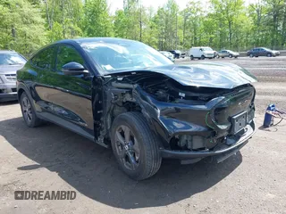 2021 Ford Mustang Mach-E Select with VIN 3FMTK1SSXMMA35655, listed as a IAAI auction lot 42138010 with 18,946 mi miles and . Bid and sale history available at DreamBid. Image 1.