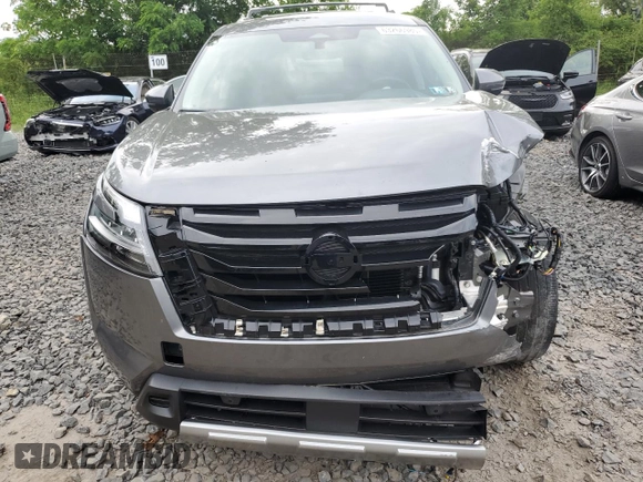 2023 Nissan Pathfinder Platinum with VIN 5N1DR3DK6PC228996, listed as a Copart auction lot 63266985 with 24,356 mi miles and Salvage title. Bid and sale history available at DreamBid. Image 5.
