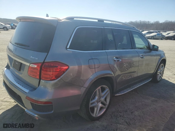 2015 Mercedes-Benz GL-Class GL 550 with VIN 4JGDF7DE7FA609115, listed as a Copart auction lot 46623625 with 50,529 mi miles and Salvage Title. Bid and sale history available at carsss.com. Image 3.