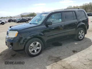 2013 Honda Pilot EX-L with VIN 5FNYF3H5XDB008066, listed as a Copart auction lot 50574625 with 100,422 mi miles and Salvage Title. Bid and sale history available at carsss.com. Image 1.