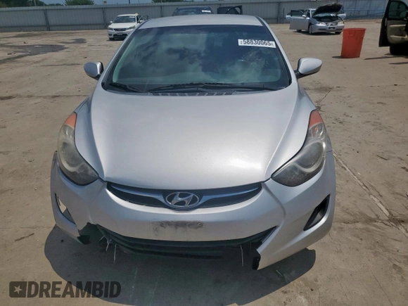 2011 Hyundai Elantra GLS z VIN KMHDH4AE3BU168833, wystawiony jako Copart lot #58830065 z przebiegiem 147 051 mil mil oraz Szkoda całkowita • Salvage title. Historia ofert i sprzedaży dostępna na DreamBid. Obrazek 5.