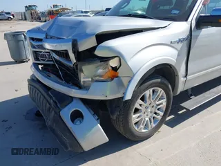 2009 Ford F-150 XL with VIN 1FTPW12V99FB40005, listed as a IAAI auction lot 40804612 with 155,572 mi miles. Bid and sale history available at carsss.com. Image 18.