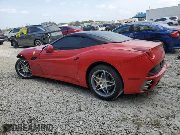 2012 Ferrari California z VIN ZFF65LJA0C0185161, wystawiony jako Copart lot #54987374 z przebiegiem 35 280 mil mil oraz . Historia ofert i sprzedaży dostępna na DreamBid. Obrazek 2.