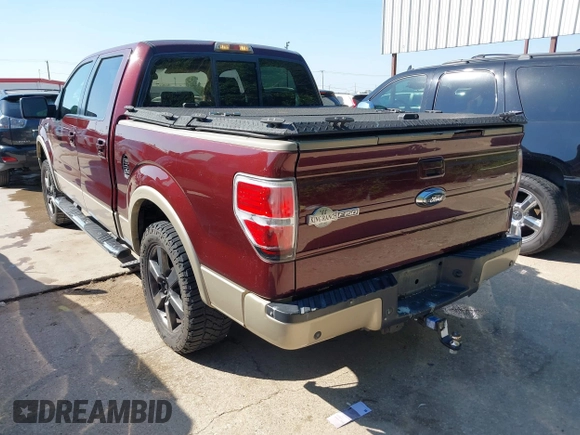 2009 Ford F-150 XL with VIN 1FTPW12V59KC92757, listed as a IAAI auction lot 42035890 with 423,095 mi miles. Bid and sale history available at carsss.com. Image 3.