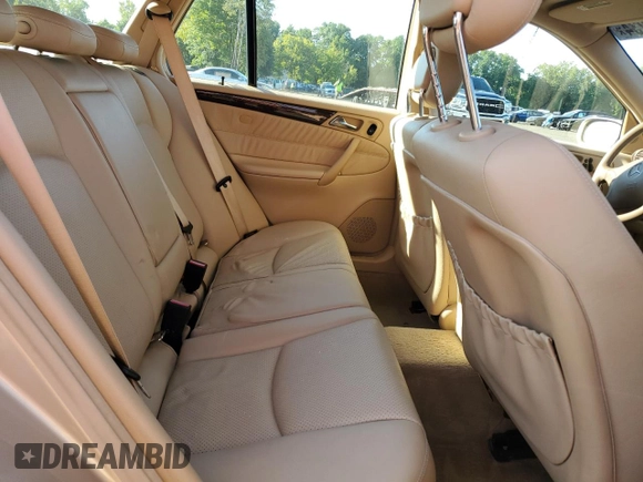 2003 Mercedes-Benz C with VIN WDBRH84JX3F393992, listed as a Copart auction lot 70216234 with 120,608 mi miles and Salvage title. Bid and sale history available at DreamBid. Image 10.
