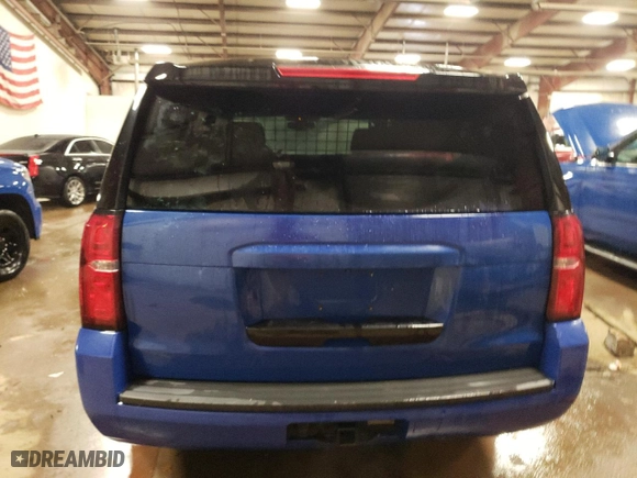 2017 Chevrolet Tahoe Commercial with VIN 1GNSKDECXHR349713, listed as a Copart auction lot 44195605 with 120,716 mi miles and Clean Title. Bid and sale history available at carsss.com. Image 6.