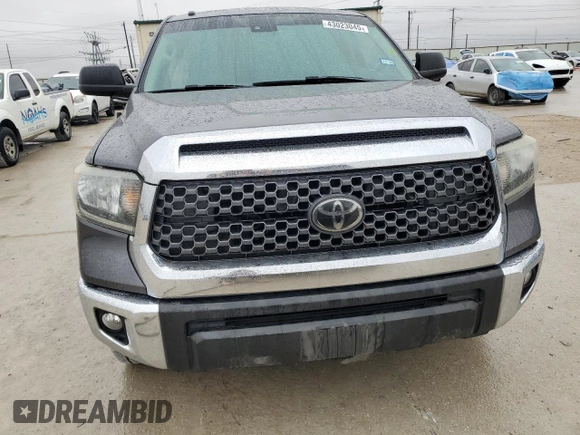 2018 Toyota Tundra 2WD SR5 with VIN 5TFEY5F18JX242054, listed as a Copart auction lot 43023045 with 127,640 mi miles and Salvage Title. Bid and sale history available at carsss.com. Image 5.