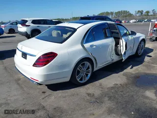 2019 Mercedes-Benz S-Class S 560 with VIN WDDUG8DBXKA490120, listed as a IAAI auction lot 41487687 with 29,414 mi miles. Bid and sale history available at carsss.com. Image 4.
