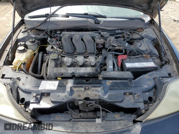 2004 Mercury Sable LS Premium with VIN 1MEHM55S04G604481, listed as a Copart auction lot 61749854 with 153,001 mi miles and Non Repairable. Bid and sale history available at carsss.com. Image 11.