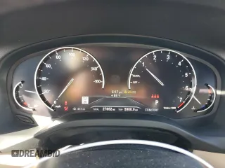 2021 BMW X3 xDrive30i with VIN 5UXTY5C09M9H50725, listed as a Copart auction lot 52645365 with 27,652 mi miles and Salvage Title. Bid and sale history available at DreamBid. Image 9.