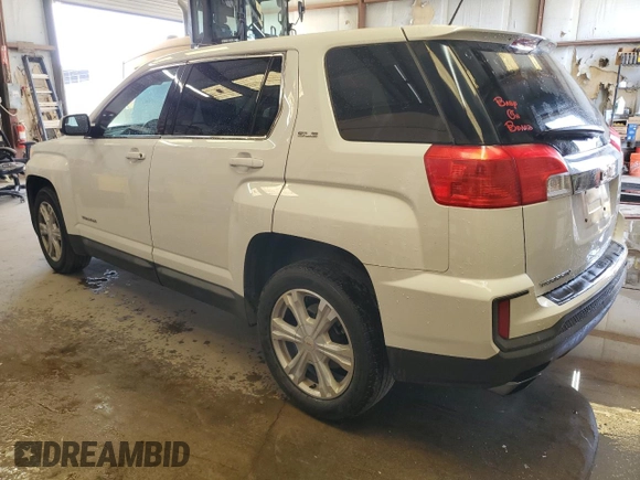 2017 GMC Terrain SLE with VIN 2GKALMEK1H6292648, listed as a Copart auction lot 54375295 with 68,146 mi miles and Clean Title. Bid and sale history available at carsss.com. Image 2.
