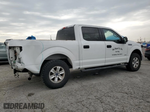 2017 Ford F-150 XL с VIN 1FTEW1CG7HFA76276, выставлен на аукционе Copart как лот 59383775 с пробегом 206 750 миль миль и Списание • Salvage title. История ставок и продаж доступна на DreamBid. Изображение 3.