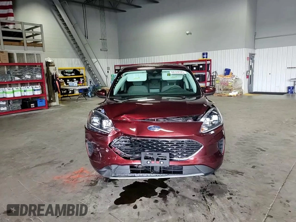 2021 Ford Escape SE with VIN 1FMCU9G60MUA90728, listed as a Copart auction lot 60124145 with 42,744 mi miles and Salvage title. Bid and sale history available at DreamBid. Image 14.