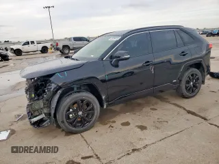 2022 Toyota RAV4 Hybrid SE with VIN JTM16RFV3ND078217, listed as a Copart auction lot 58384155 with 25,207 mi miles and Salvage title. Bid and sale history available at DreamBid. Image 1.