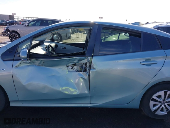 2018 Toyota Prius Two with VIN JTDKBRFUXJ3066430, listed as a IAAI auction lot 42034812 with 119,711 mi miles and . Bid and sale history available at carsss.com. Image 14.
