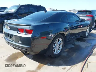 2013 Chevrolet Camaro LT with VIN 2G1FB1E36D9149692, listed as a IAAI auction lot 42010033 with 152,261 mi miles and . Bid and sale history available at DreamBid. Image 4.