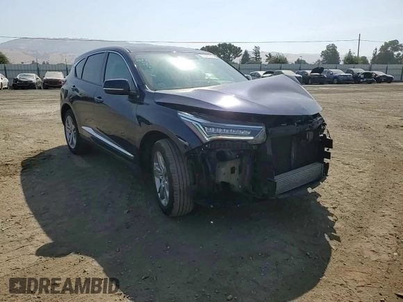 2019 Acura RDX Advance with VIN 5J8TC2H72KL030606, listed as a Copart auction lot 59848905 with 27,123 mi miles and Salvage title. Bid and sale history available at DreamBid. Image 15.